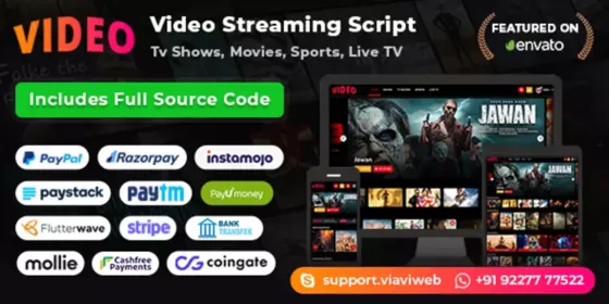 Look at VIDEO STREAMING PORTAL (TV SHOWS, MOVIES, SPORTS, VIDEOS STREAMING, LIVE TV) 2.2