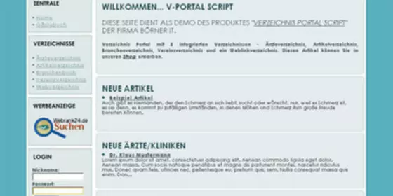 Look at Verzeichnis Portal